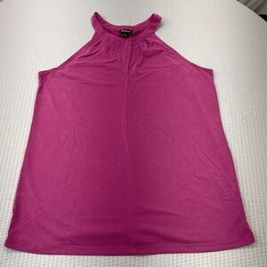 Torrid Magenta Halter Tank Top